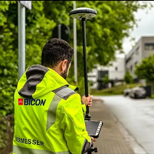 BICON Aufmaße und Vermessung im Tiefbau und Glasfaserausbau
