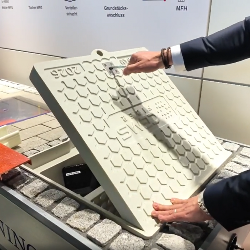 Cems Fiber auf der Messe
