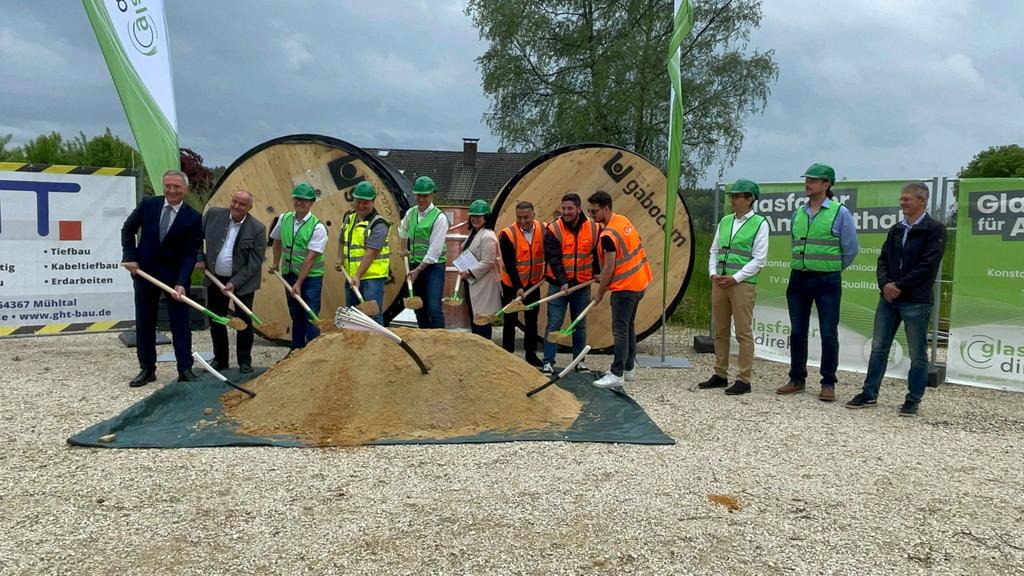 Spatenstich im Ammerthal